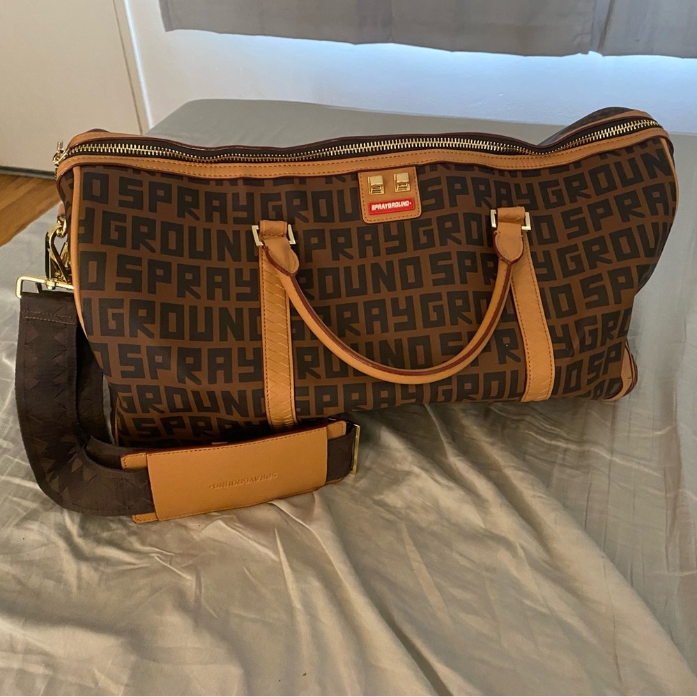 Limited edition brand new sprayground duffle bag
